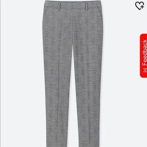 Uniqlo EZY Glen Check Ankle Length Pants (Tall)